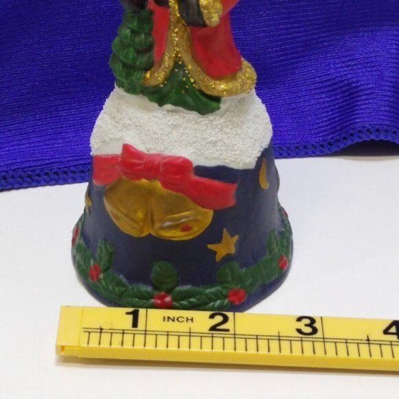 Santa Bell Ceramic Hand Painted Gift Collection Original Box Vintage EUC - Picture 7 of 8